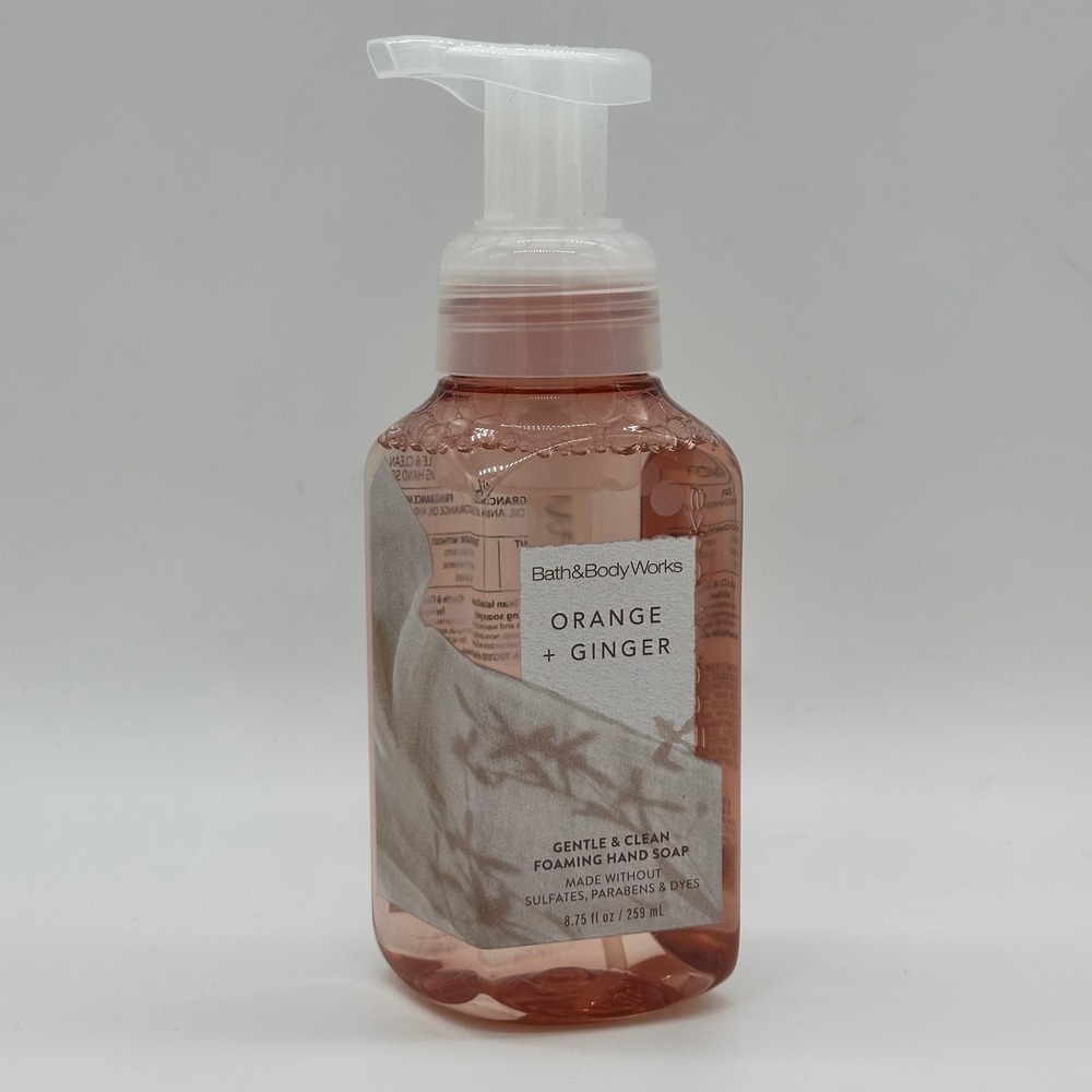 Bath & Body Works Orange Ginger Foaming Hand Soap 8.75oz Rare Discontinued NOS